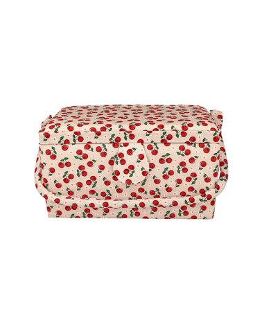 Boîte couture 27,5x17,5x15cm cerise