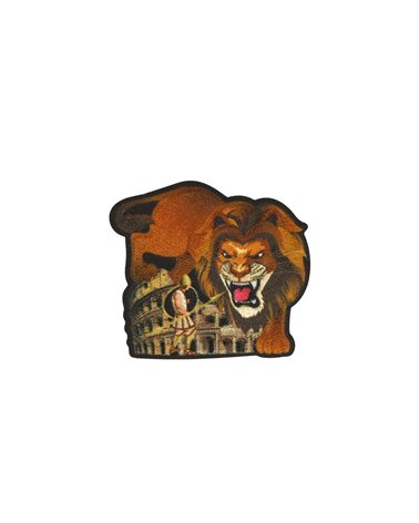 Ecusson thermocollant animaux et monuments lion 5cm x 4cm