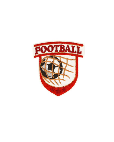 Parche termoadhesivo de fútbol 5,3 cm x 5,7 cm