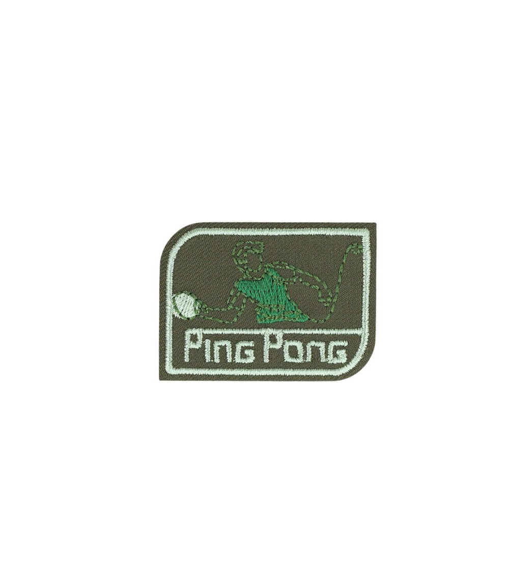 Parche termoadhesivo de ping pong deportivo 4,2 cm x 3 cm