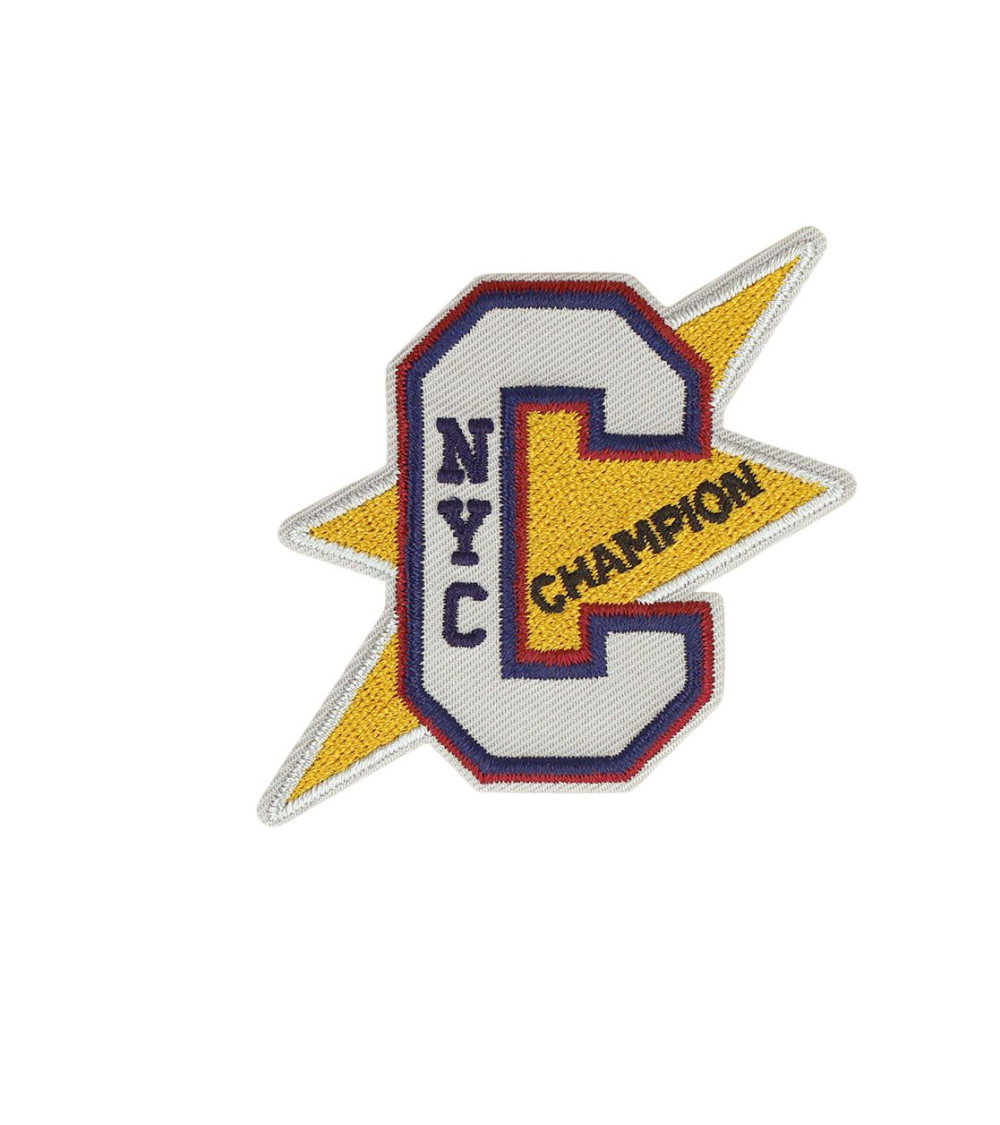 Toppa termoadesiva iniziale c campione nyc 5,8 cm x 5,8 cm