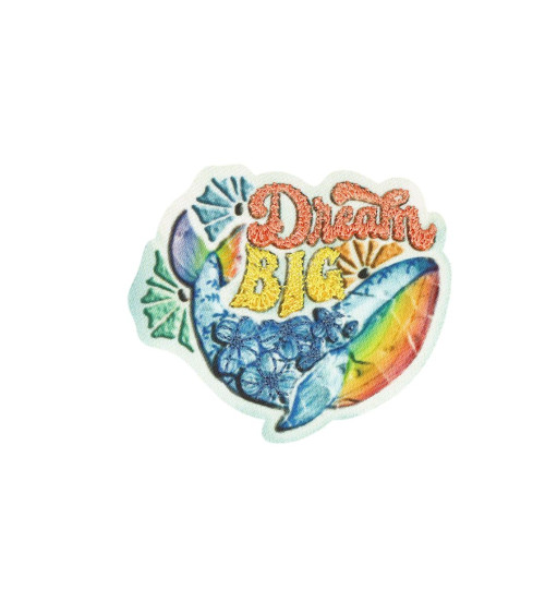 Set of 3 good vibes iron-on patches dreaIron-on patch big 0cm x 0cm