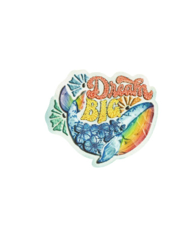 Set of 3 good vibes iron-on patches dreaIron-on patch big 0cm x 0cm