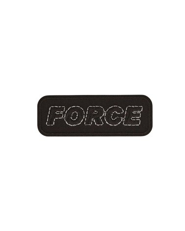 Lot de 3 écussons thermocollants force noir 6,5cm x 2,3cm