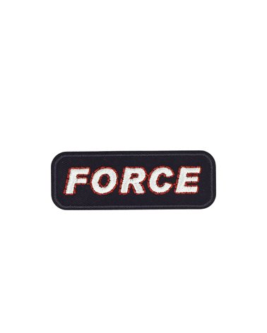 Lot de 3 écussons thermocollants force marine 6,5cm x 2,3cm