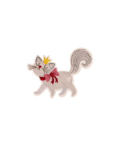 Set di 3 toppe termoadesive drago/unicorno/gatto 6,2 cm x 4,7 cm