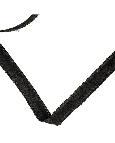 Bobine 20m frange épaisse 25mm noir