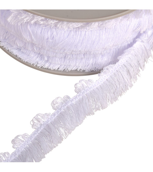 25m spool, fringe, 25mm white pins