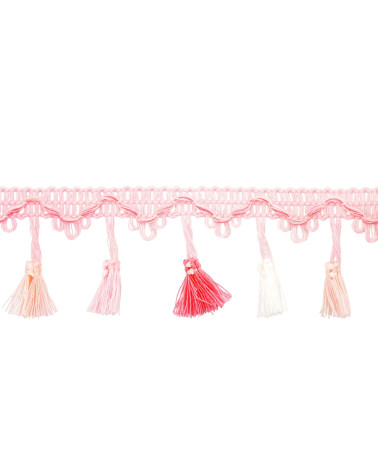 Fleco pompón multicolor 45mm multicolor por metro