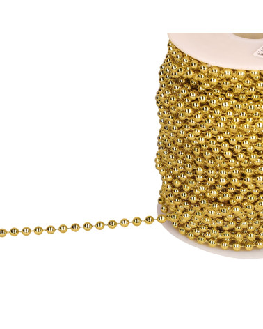 Pearl by the meter gold