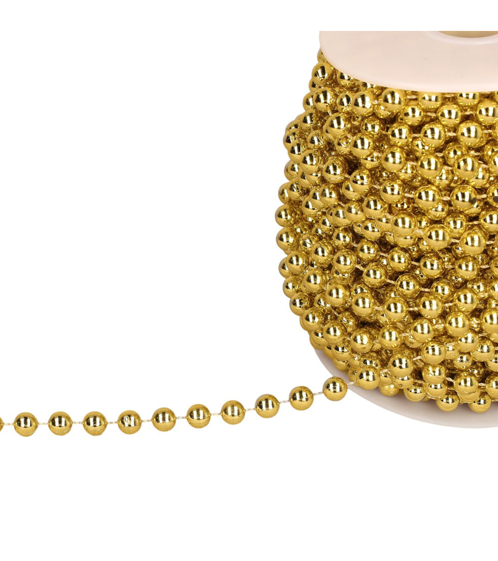 Pearl by the meter gold