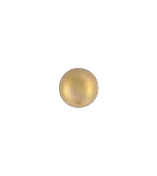 Lot de 3  boutons perles ovales 10mm beige antilope 