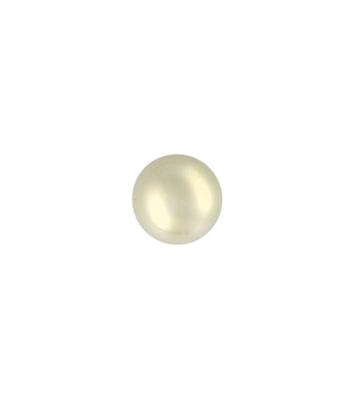 Lot de 3  boutons perles ovales 10mm ivoire 