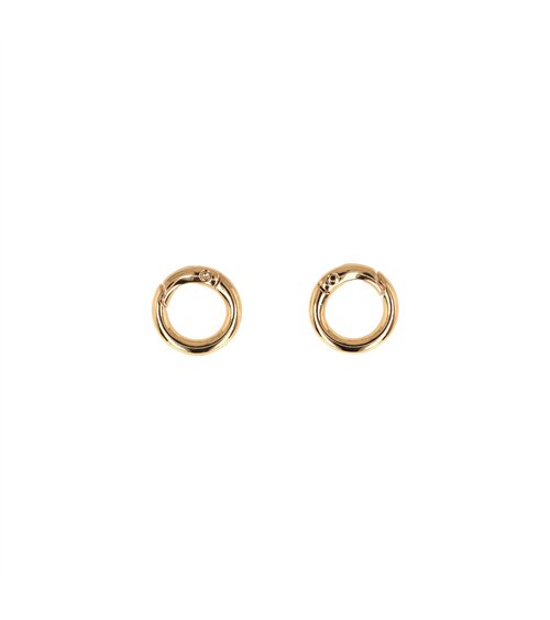 Lot de 4 anneaux 20mm or