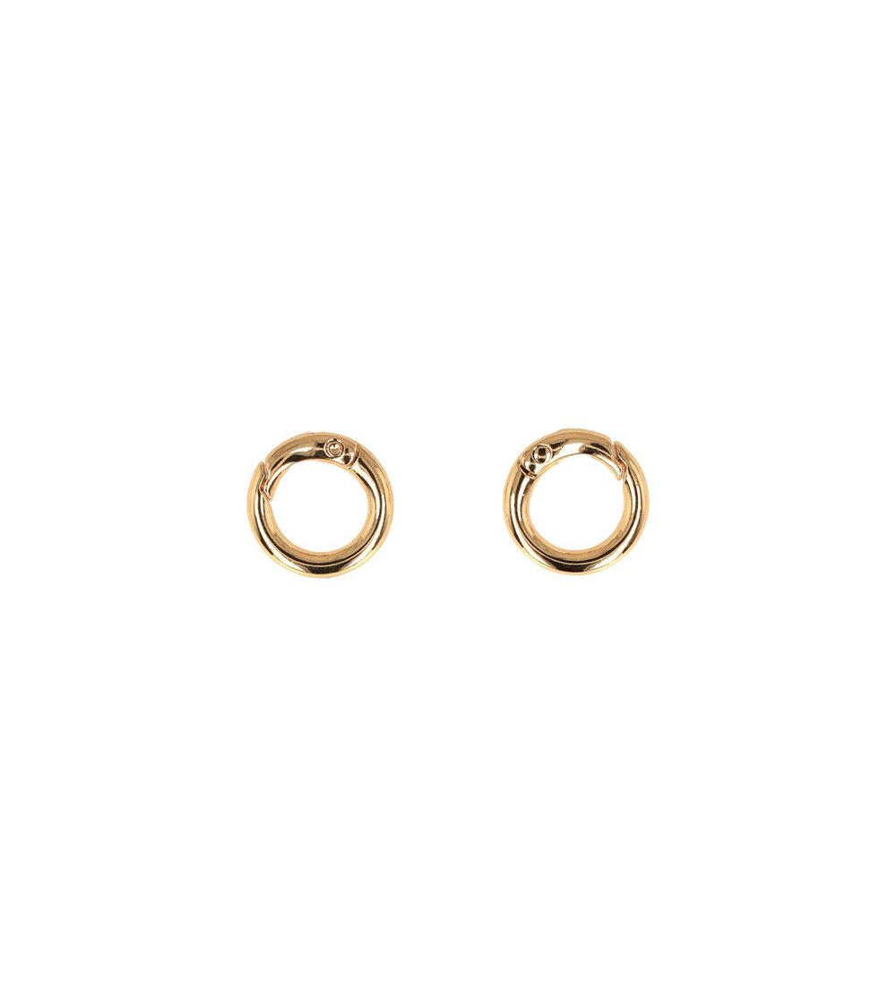 Lot de 4 anneaux 20mm or