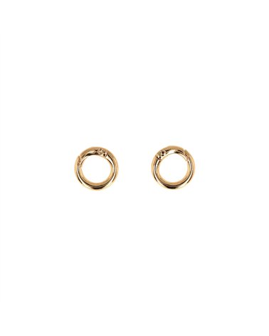Lot de 4 anneaux 20mm or