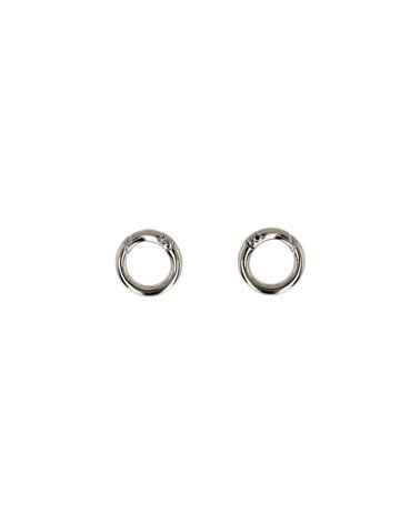 Lot de 4 anneaux 20mm argent
