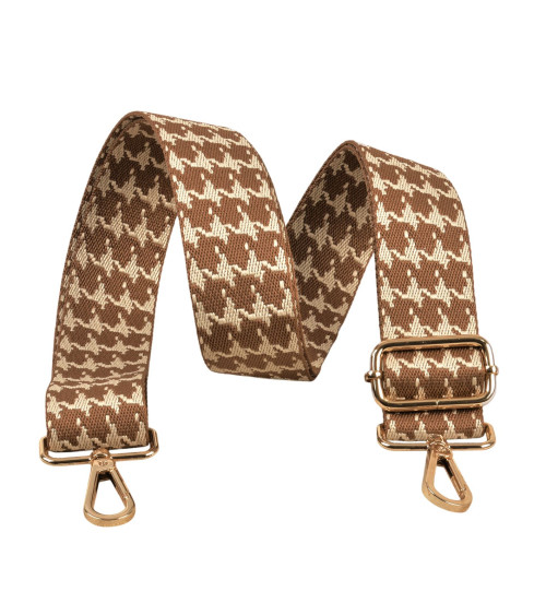 Bandolera Trendy 40x135cm beige/marrón