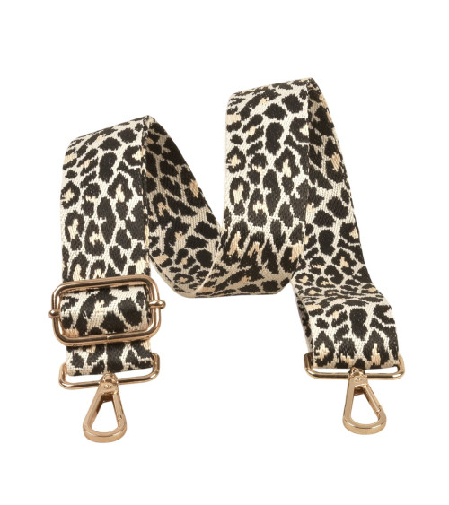 Trendy shoulder strap 40x135cm leopard