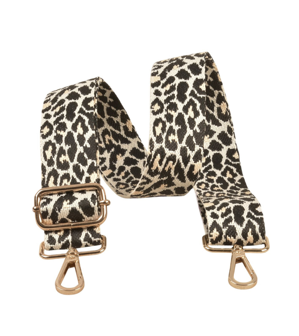 Tracolla trendy 40x135 cm leopardata