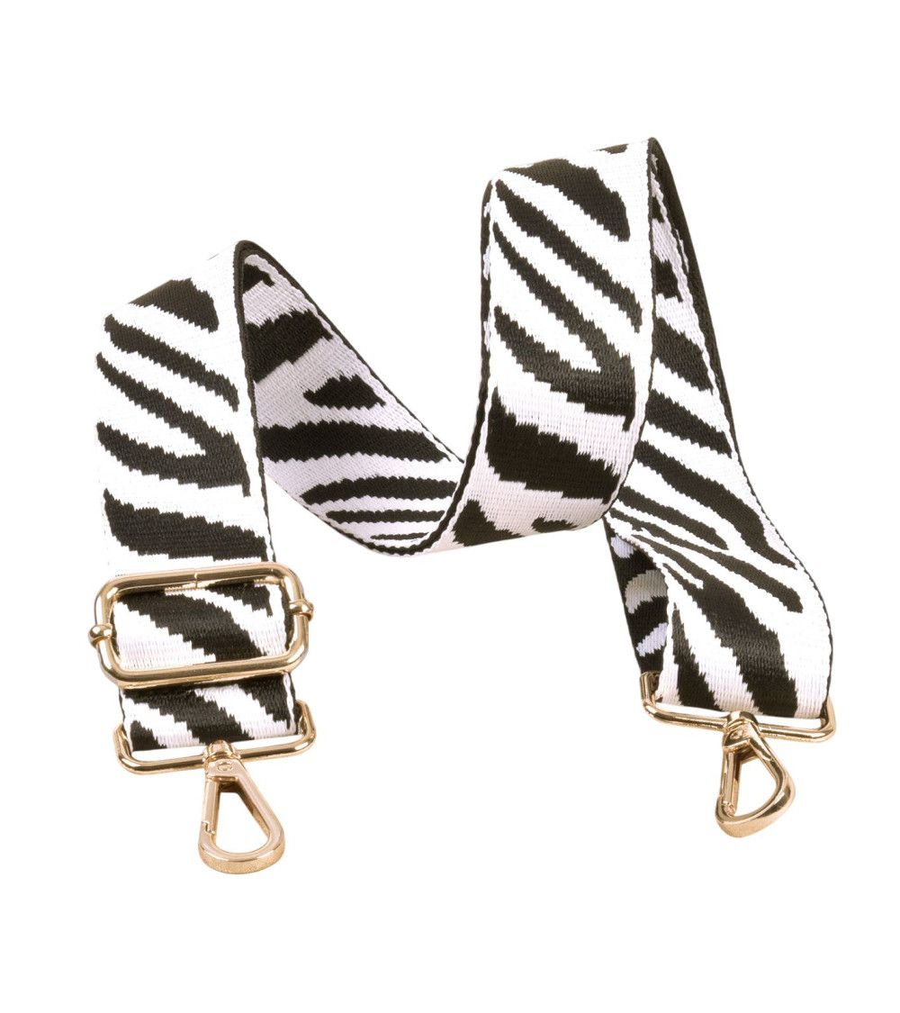 Trendiger Schultergurt 40x135cm Zebra