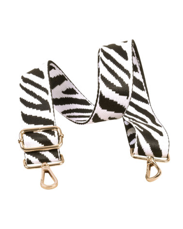 Trendiger Schultergurt 40x135cm Zebra
