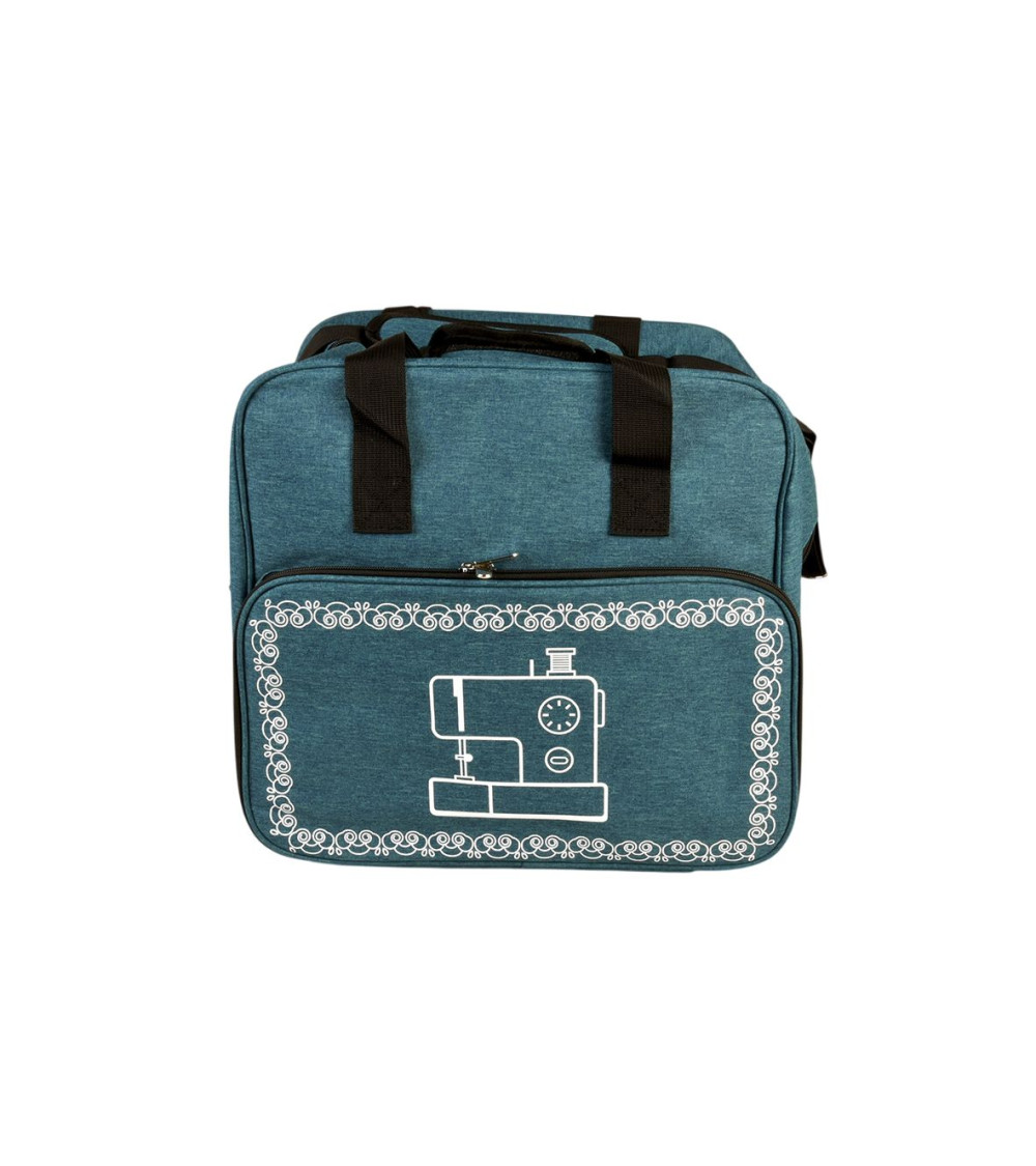 Borsa per macchina da cucire/tagliacuci blu royal 38x29x36cm