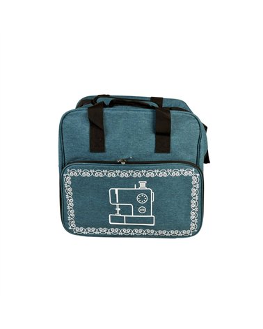 Sac pour machine à coudre/surjeteuse bleu roi 38x29x36cm