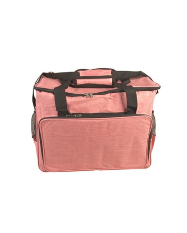 Sac pour machine à coudre/surjeteuse rose layette 40x24x35cm