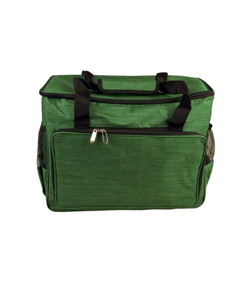 Sac pour machine à coudre/surjeteuse vert saule 40x24x35cm
