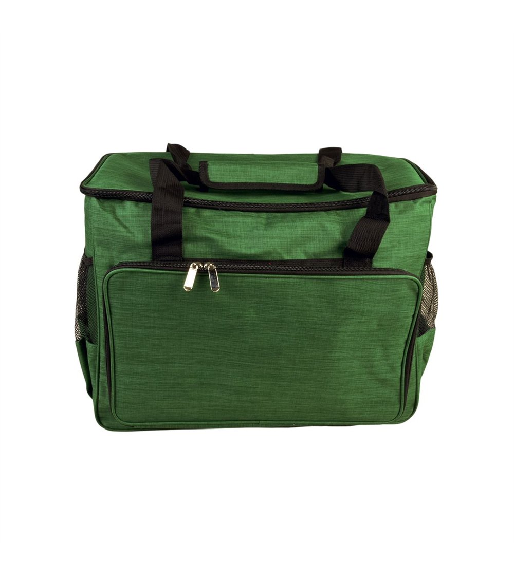 Sac pour machine à coudre/surjeteuse vert saule 40x24x35cm