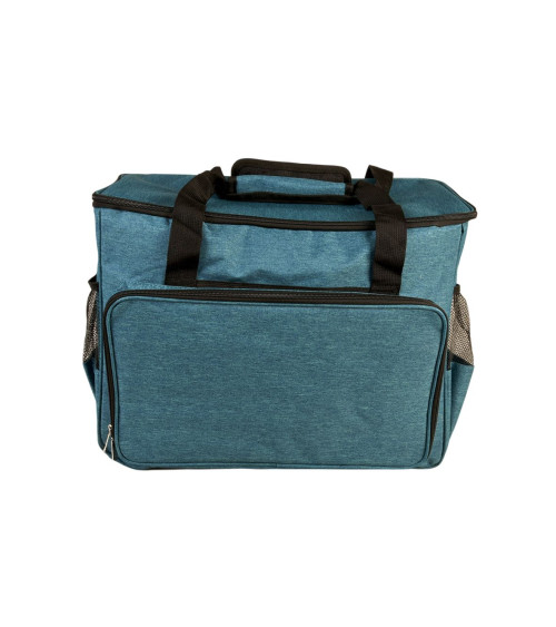 Tasche für Nähmaschine/Overlock, Königsblau, 40 x 24 x 35 cm