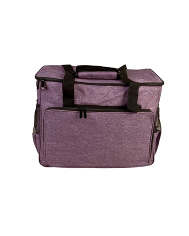 Sac pour machine à coudre/surjeteuse violet lilas 40x24x35cm