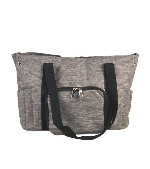 Borsa porta palline grigio chiaro 40x28x17cm