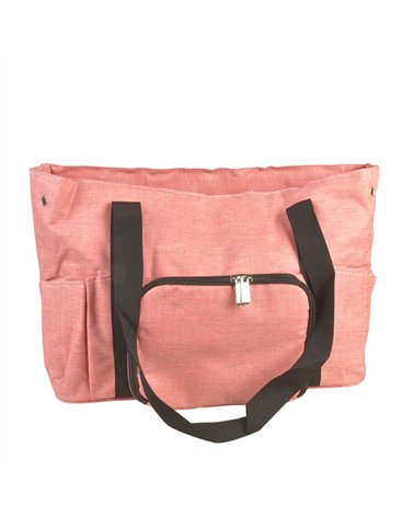 Sac pour pelote rose layette 40x28x17cm