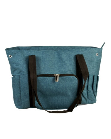 Bolsa bolas azul royal 40x28x17cm