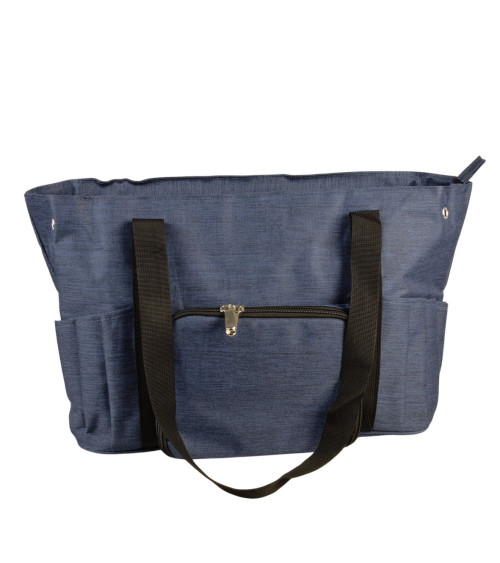 Borsa per palline blu navy 40x28x17 cm