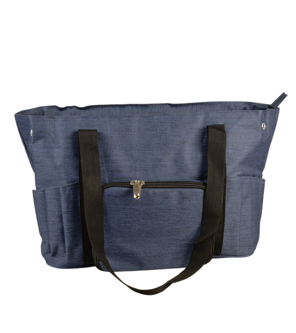Navy blue ball bag 40x28x17cm