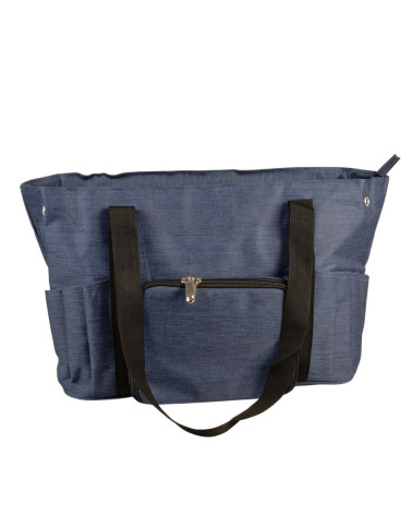 Marineblaue Balltasche 40x28x17cm