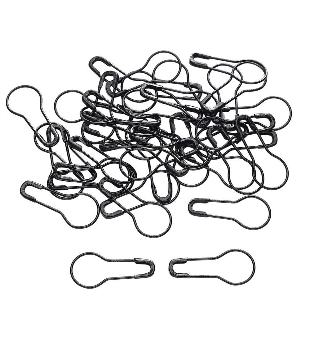 Boîte de 80 épingles 22mm noir