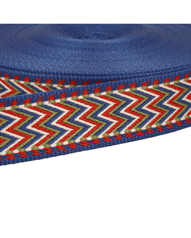 14.5m reel herringbone webbing 38mm navy