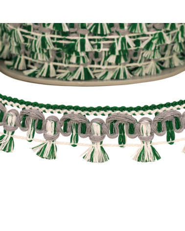 20m reel with 27mm bright green dart braid