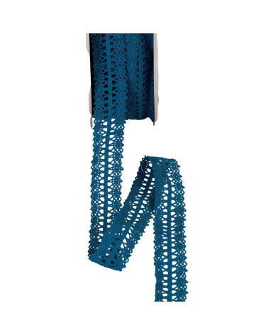 25 m Spule Spitze zwischen zwei 25 mm Entenblau