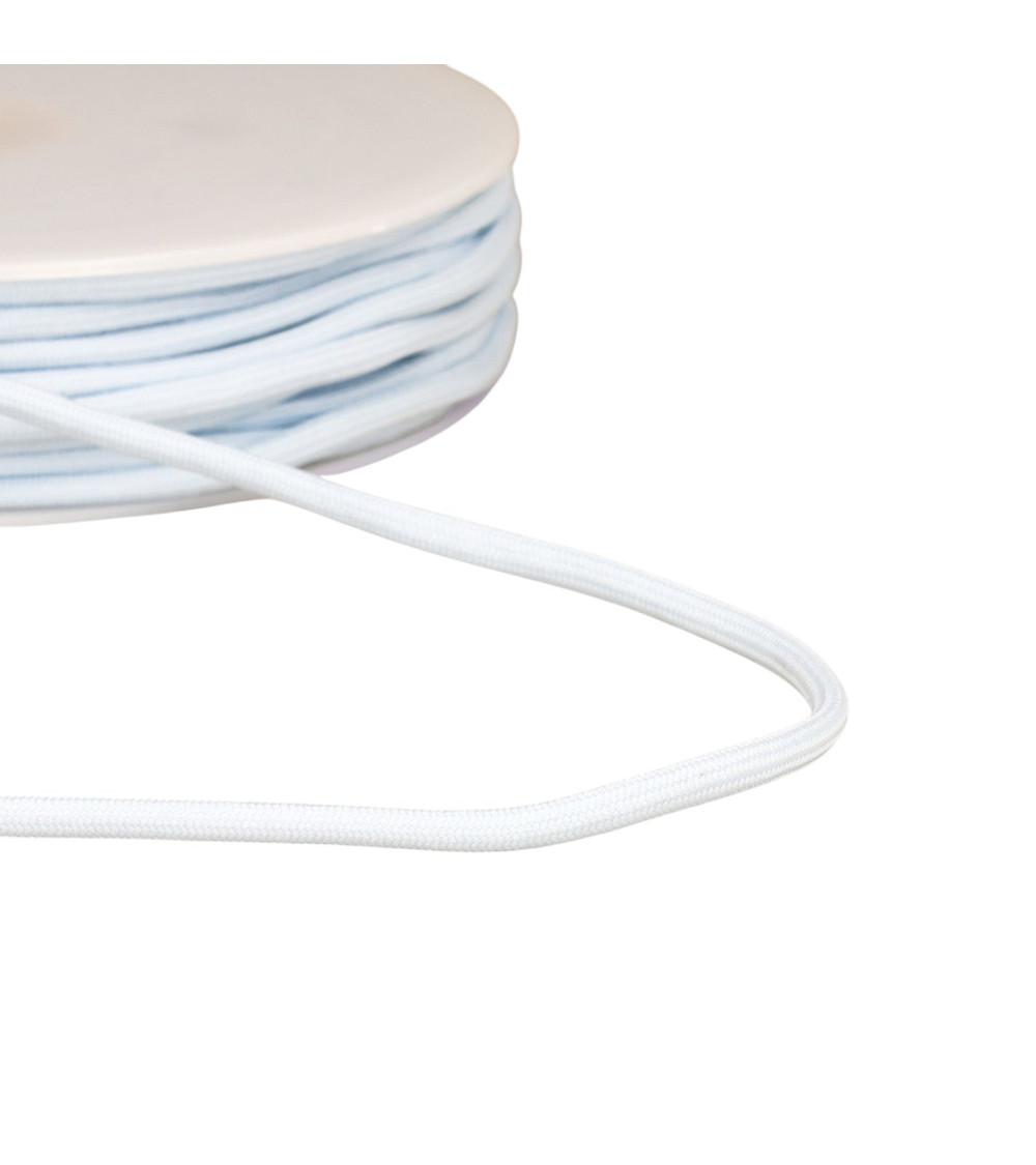 Bobina da 30 m di cordone intrecciato da 4,5 mm blu cielo