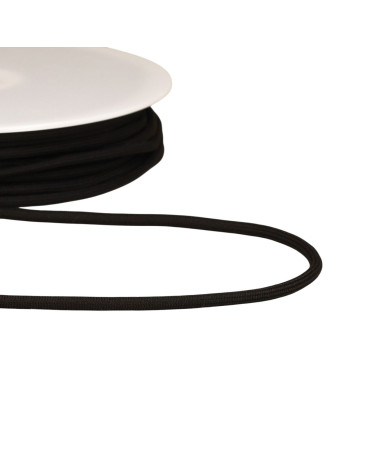 30 m Spule mit 4,5 mm schwarzem geflochtenem Kabel