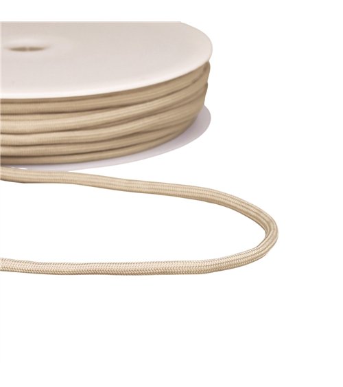 Bobine 30m cordon tressé 4,5mm lin