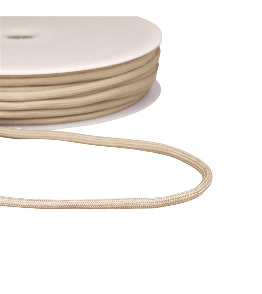 Bobine 30m cordon tressé 4,5mm lin