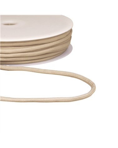 Bobine 30m cordon tressé 4,5mm lin