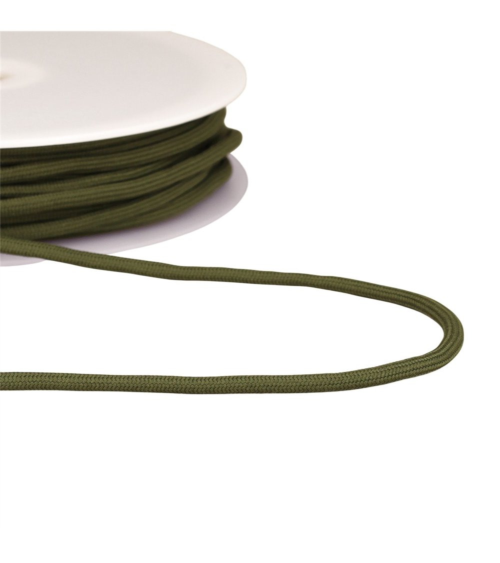 Bobine 30m cordon tressé 4,5mm vert