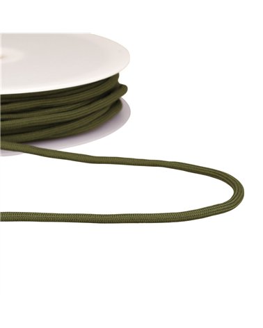 Bobine 30m cordon tressé 4,5mm vert